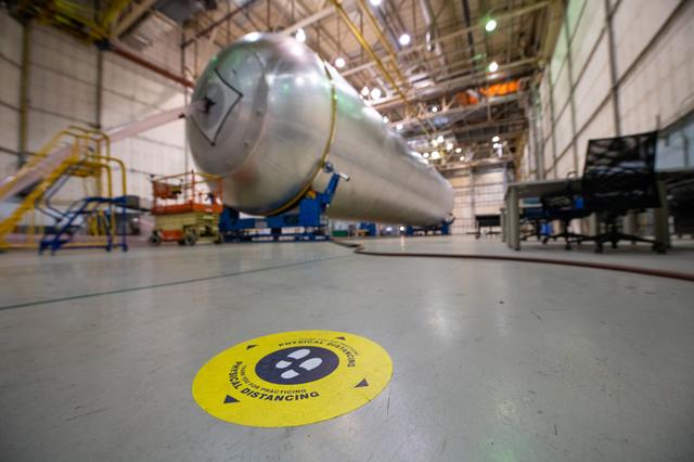 NASA image: Michoud Assembly Facility Employees Wear PPE As Site Transitions to Stage 3 of NASA’s Return-To-Work Framework